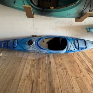 Clearwater Algonquin kayak with a rudder
